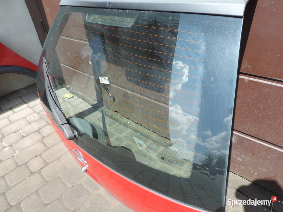 OPEL CORSA C FL KLAPA BAGAŻNIKA TYŁ TYLNA Z573 Rok produkcji 2005 Nowy Sącz