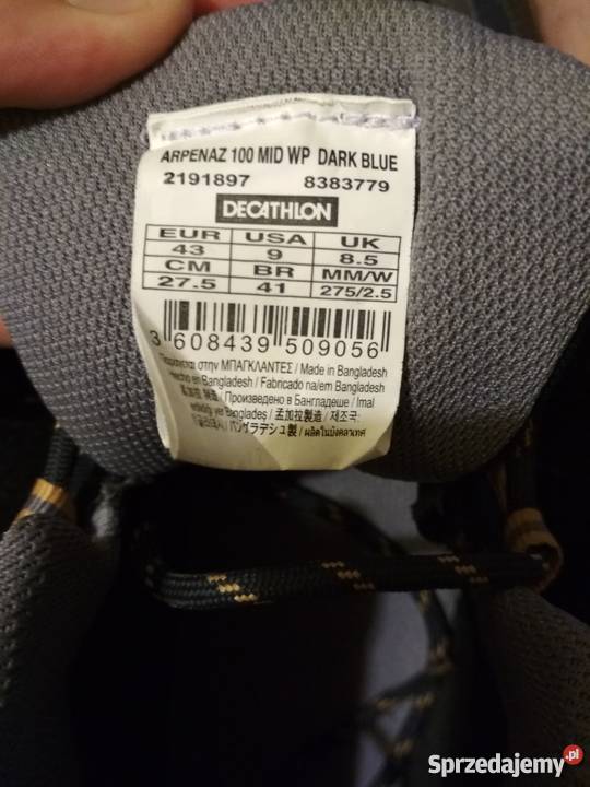 Buty turystyczne Quechua Arpenaz 100 mid wp