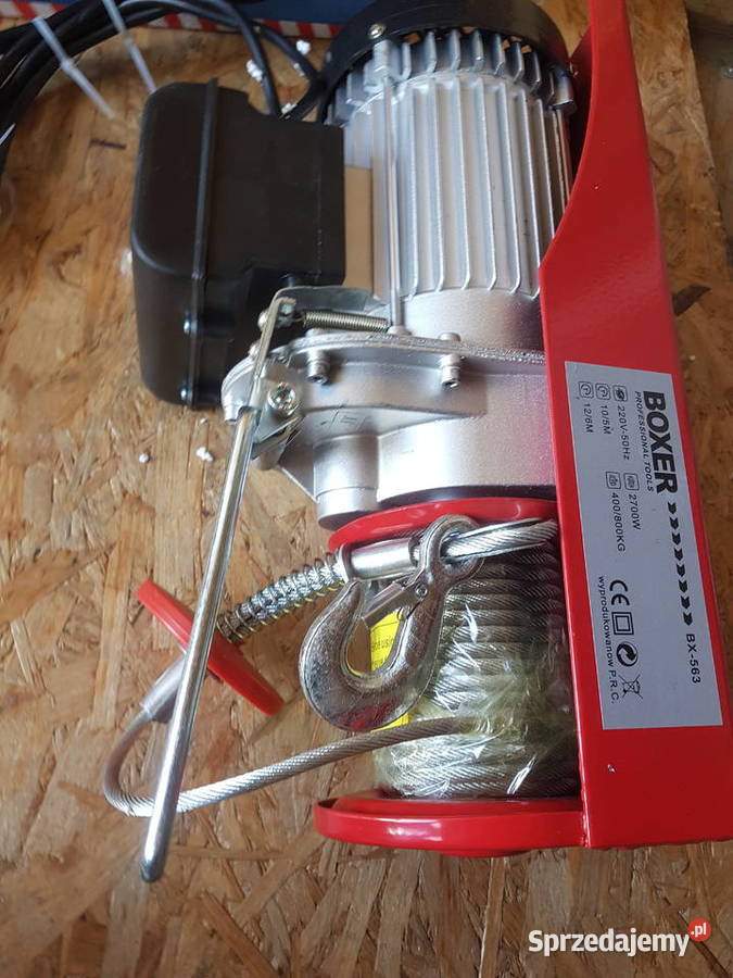 Wyciągarka elektryczna firmy Boxer bx 563 Głogowa sprzedam