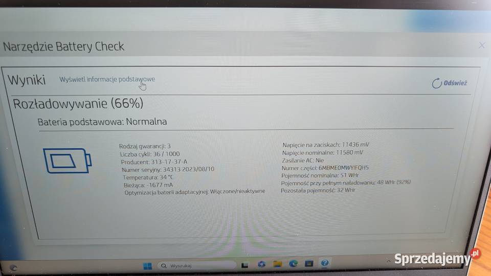 Laptop HP Probook 440 G9 32GB RAM i51235U 256GB sprzedam