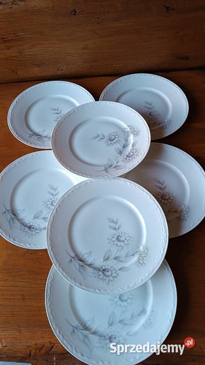 Zestaw porcelanowych talerzy obiadowych 7 Paul Goleniów sprzedam