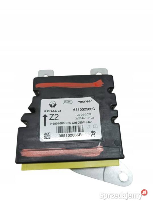 SENSOR AIRBAG 681032500C Dacia Sandero III 2020 sprzedam