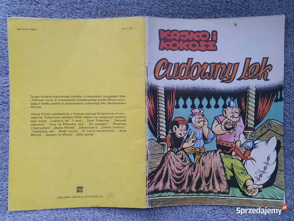 Kajko i Kokosz Cudowny Lek wydanie 2 1988 Gdynia