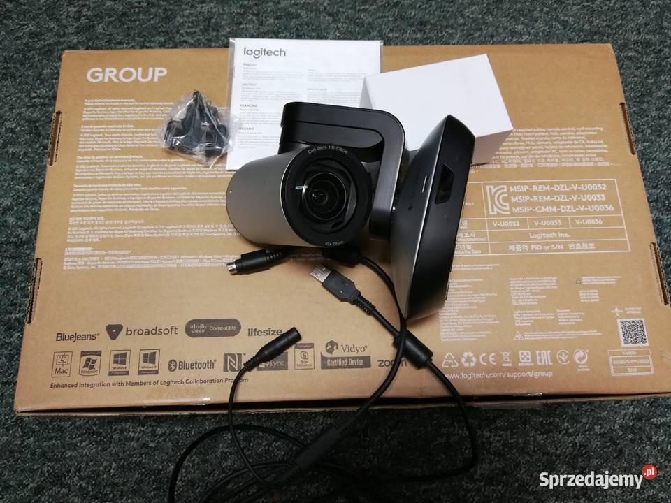 kamera logitech GROUP camera wideokonferencyjny zachodniopomorskie Szczecin