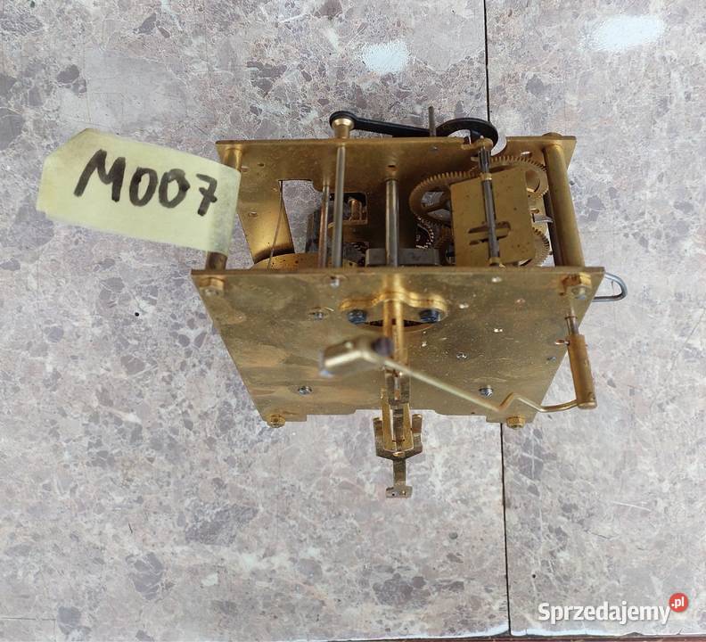M007 Mechanizm starego zegara ściennego Pozostałe Tczew