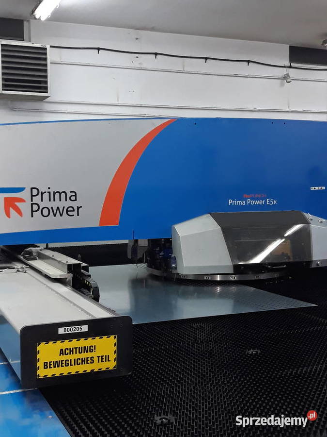 WYKRAWARKA REWOLWEROWA E5x PRIMA POWER Dzierżoniów