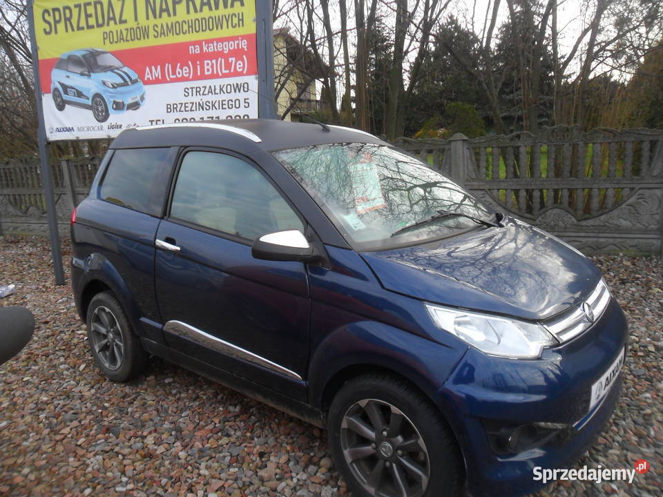 Aixam Crossover zarejestrowany na kat L6e AM 61500km wielkopolskie Strzałkowo