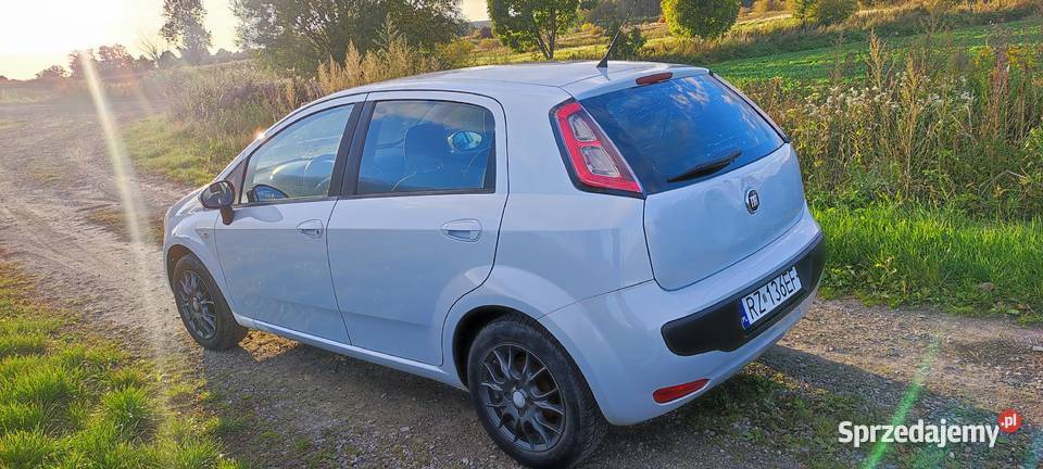 Fiat Punto Evo LPG GAZ krajowy bezwypadkowy 5 welurowa tapicerka Dębno