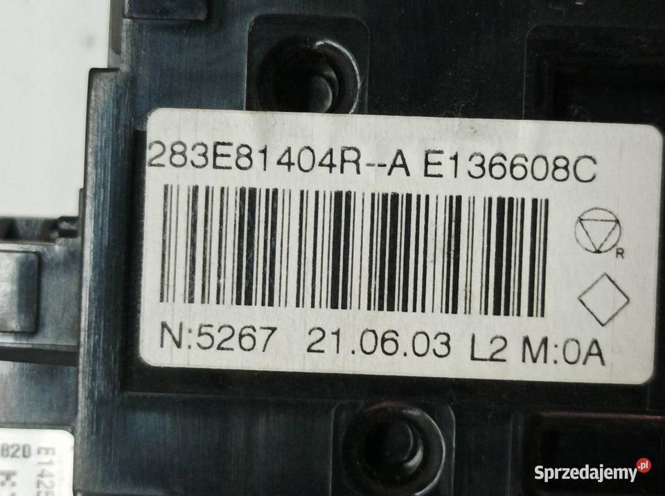 PRZEŁĄCZNIK AWARYJNYCH 283E81404R Opel Movano II