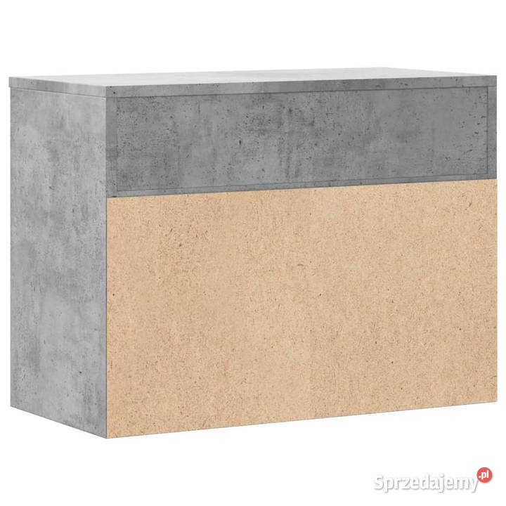 Ławka z miejscem na buty szara 60x30x45 WM808742 mazowieckie