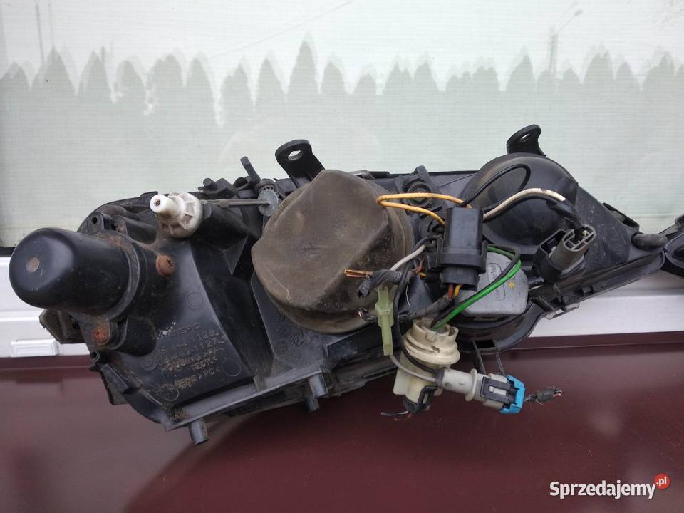 Opel Astra G lampy przednie reflektory soczewki łódzkie Sieradz