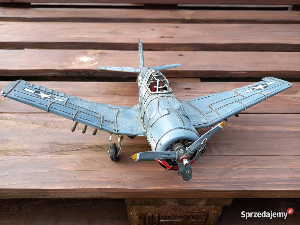 Kolekcjonerski metalowy model samolotu Vought