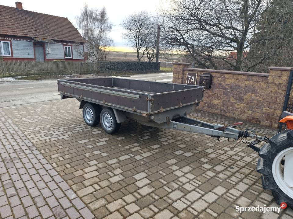 Przyczepa BRENDERUP 310m x 170m DMC 1600 towarowe Wodzisław sprzedam