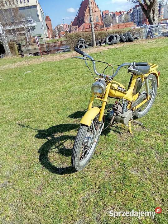 Romet 100 komar ogar kadet motorynka WSK MZ PRL Romet warmińsko-mazurskie Elbląg