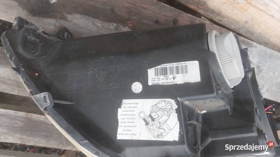 LAMPA PRZÓD PRAWA LEWA FIAT DUCATO III 43180748 dostawcze wielkopolskie Iwanowice