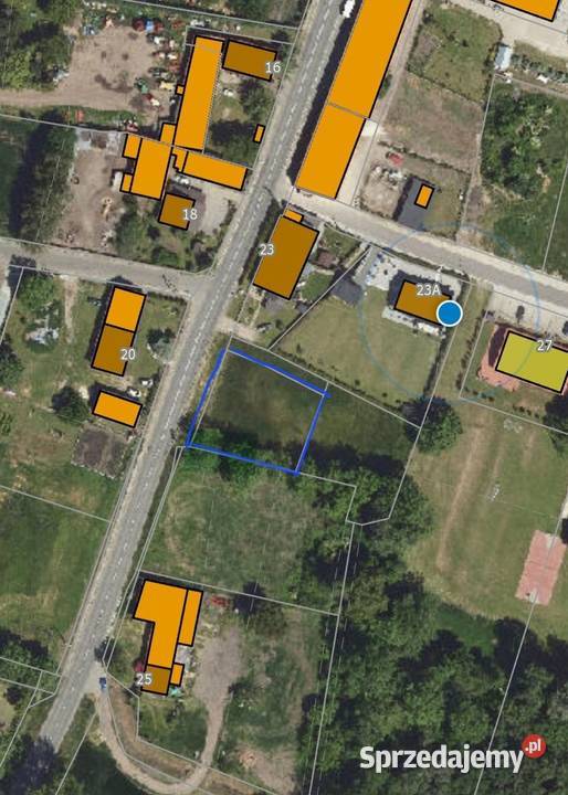 Wynajm działka plac biuro media internet 34m Żórawina