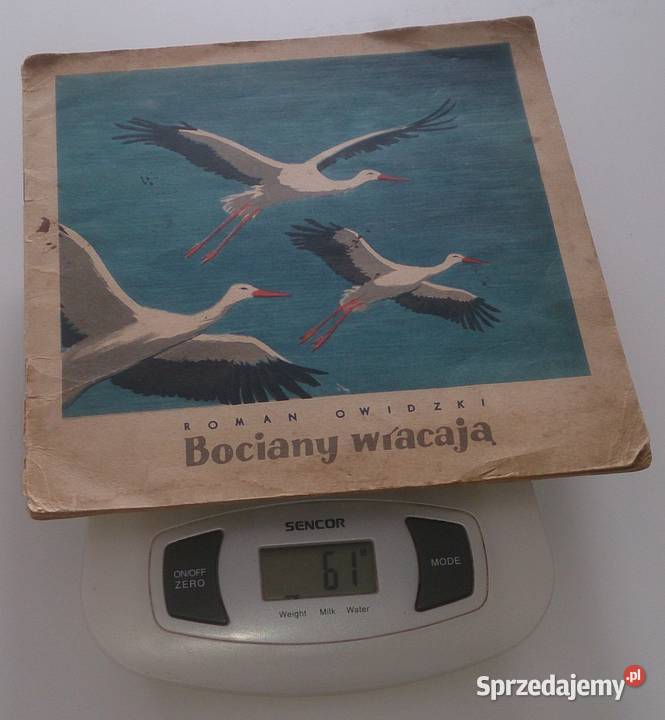 Roman Owidzki Bociany wracają Książka Czeladź