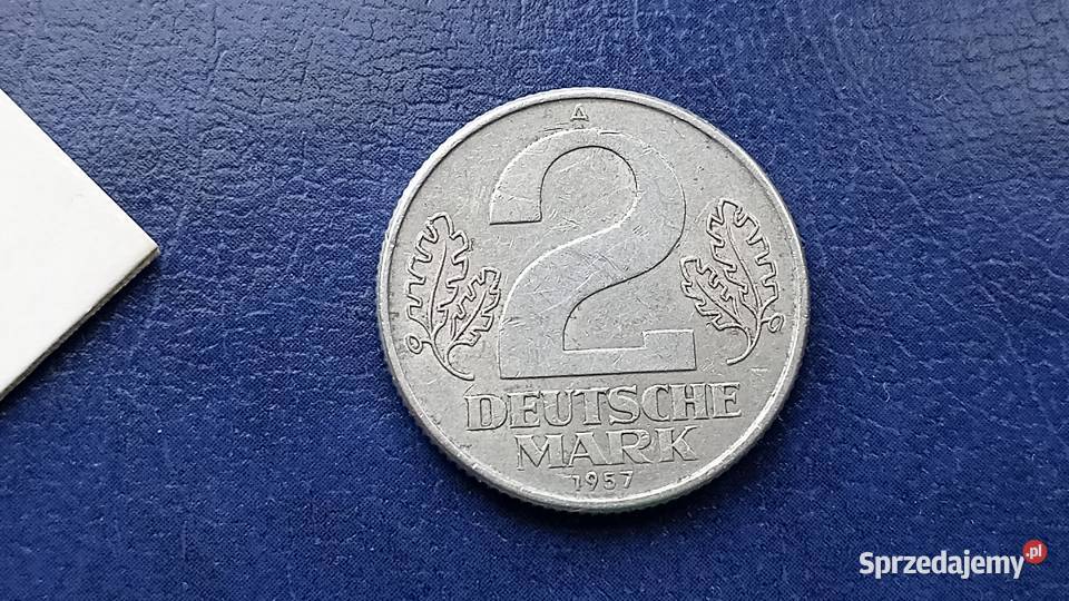 Stare monety 2 marki 1957 Niemcy Lesko