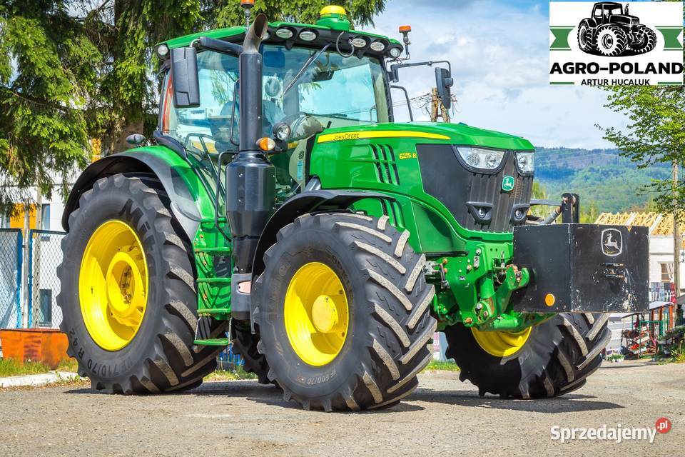 JOHN DEERE 6215 R 2015 50 H GPS AUTOPILOT TUZ Kudowa-Zdrój