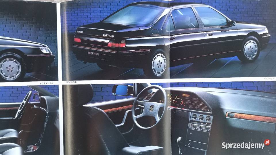 PEUGEOT 605 Prospekt Bytom
