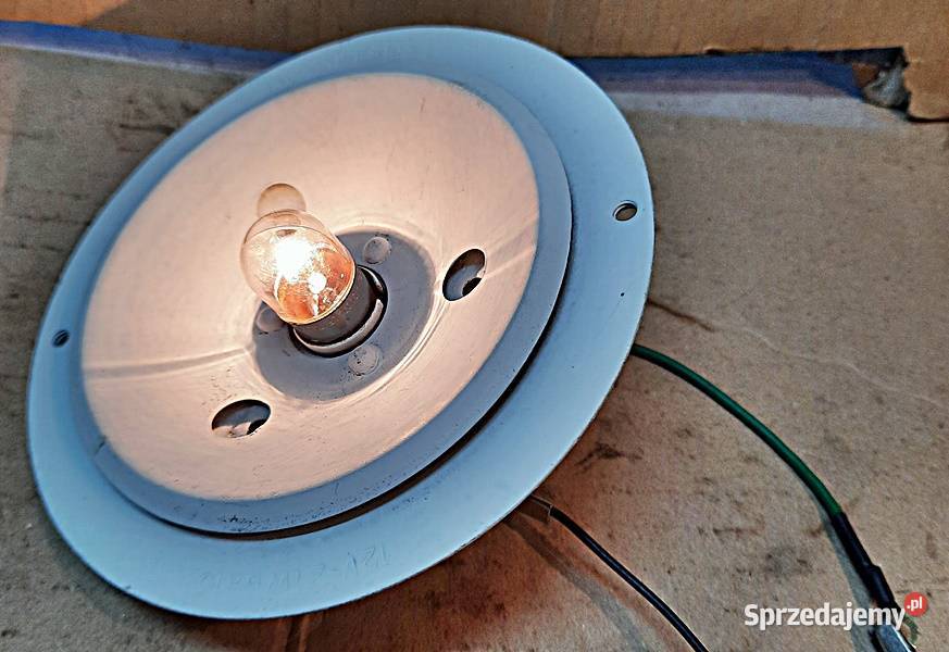 Oprawa lampy kierunkowskazu Warszawa Syrena Nysa Kierunkowskazy wielkopolskie Ostrów Wielkopolski