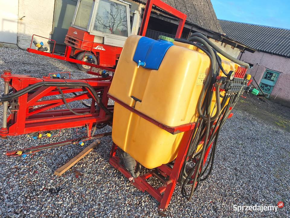 Opryskiwacz 800l 18m pompa włoska lance Konin