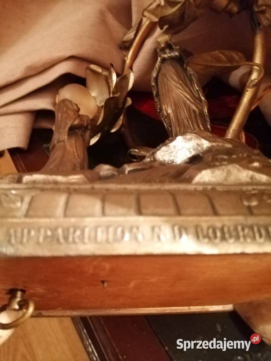 Lampka z Matką Boską antyk Warszawa