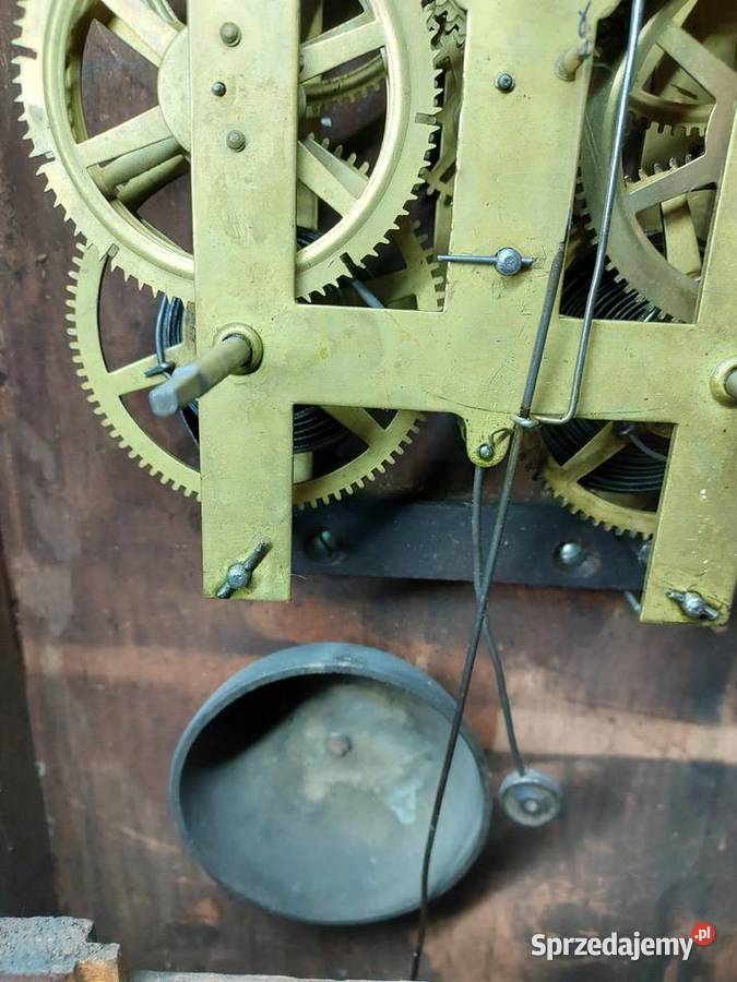 139 Stary zegar ścienny amerykański sprawny film