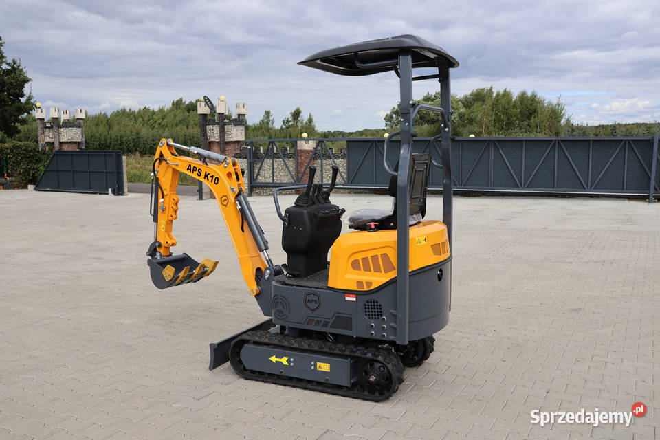 Minikoparka APS K10 NOWA 2025 koparka silnik Motoryzacja Legnica