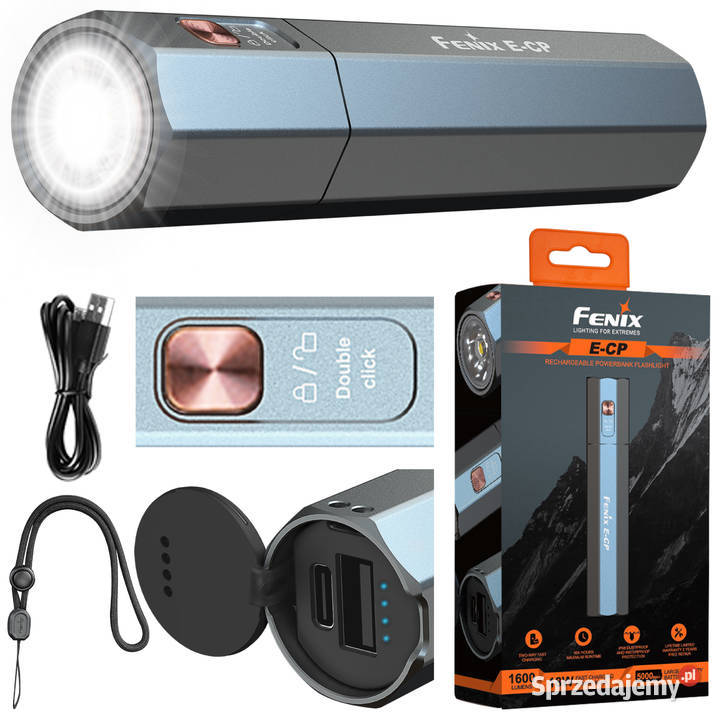 Latarka LED Fenix ECP niebieska Warszawa