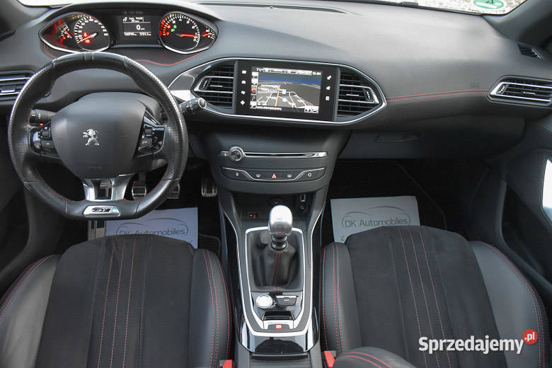 Peugeot 308 THP 205 Stop Start GT gniazdo USB 308 pomorskie Gdańsk