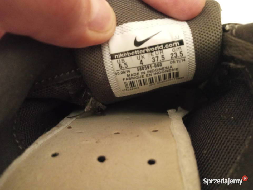 Szare buty Nike r 375 235 Warszawa