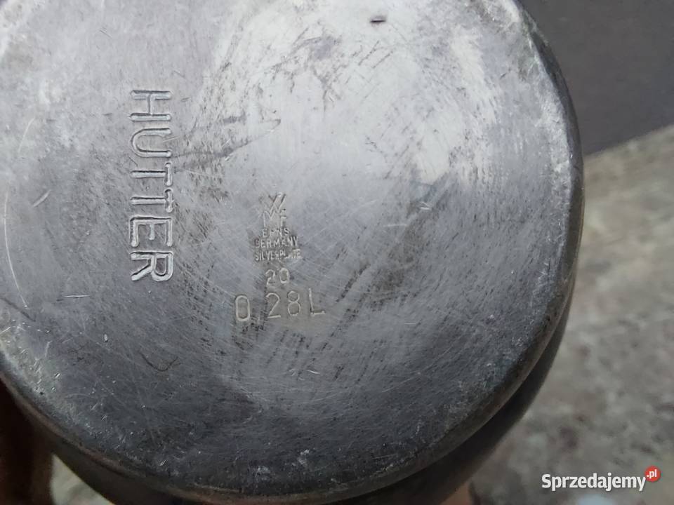 Stary mlecznik plater WMF EPNS Silverplate pomorskie Tczew