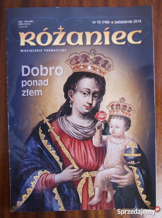 Różaniec miesięcznik formacyjny październik 2014 Parczew sprzedam