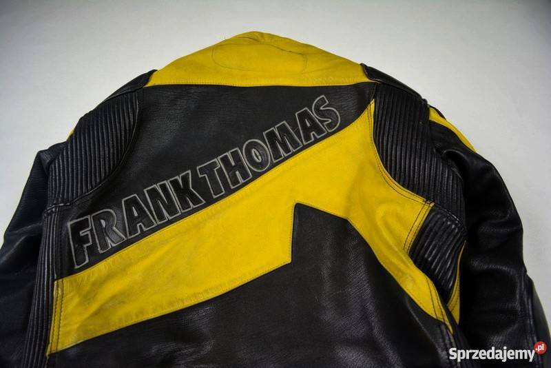 Kurtka skórzana na Motor Motocykl FRANK THOMAS