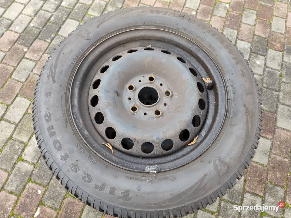 Sprzedam opony 15 z felgami z 2024 roku wielkopolskie Gniezno