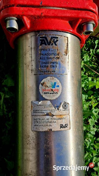 Hydrant Nadziemny AVK DN80 PN16 Świecie