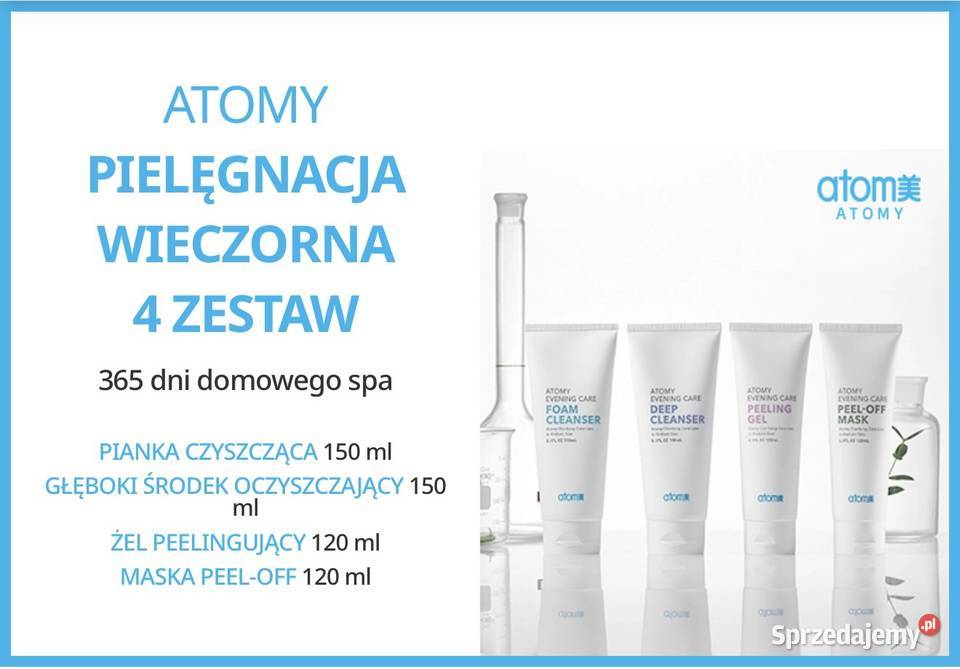 Atomy Evening Care 4 Set zestaw do oczyszczania