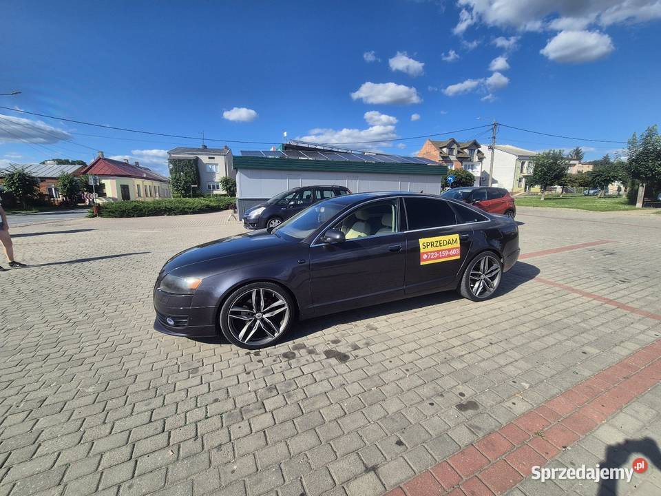 Audi a6 c6 możliwa zamiana skórzana tapicerka