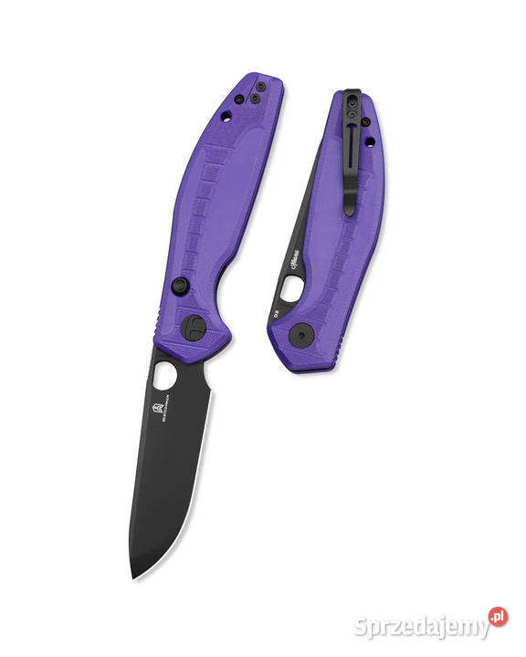 Nóż składany Bestechman Angry Owl Purple G10