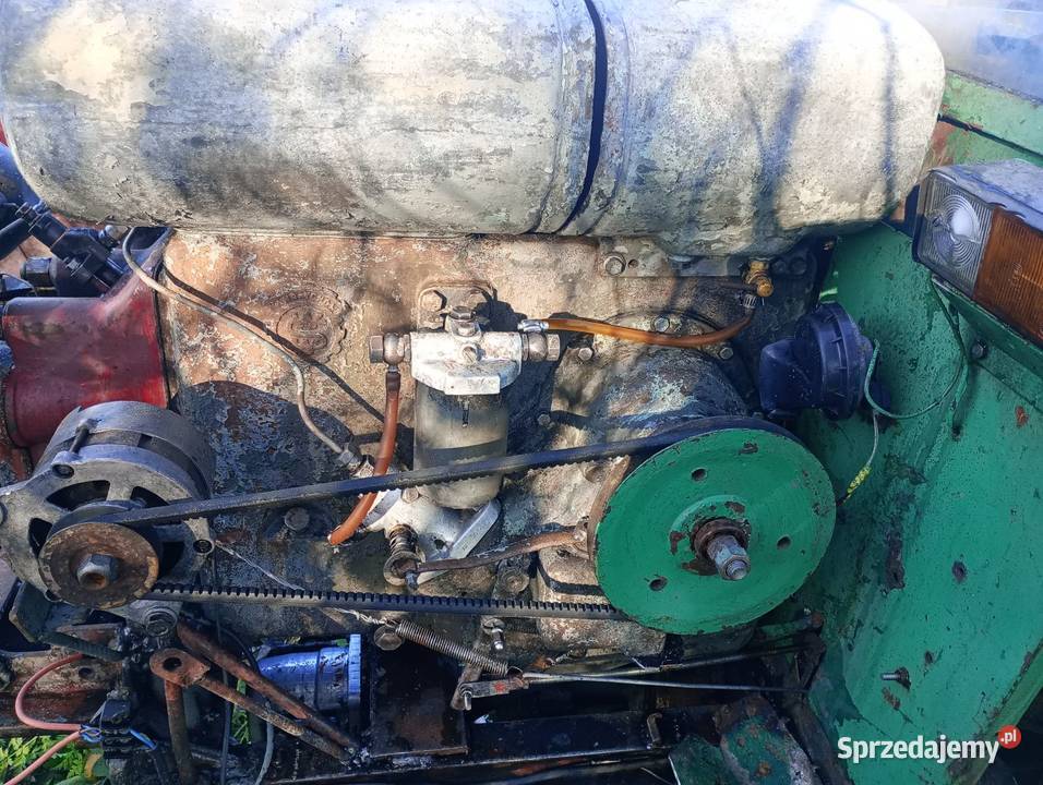 Ciągniki samoróbka ES S320 18 andoria Papaj lubelskie Siedliszcze-Osada