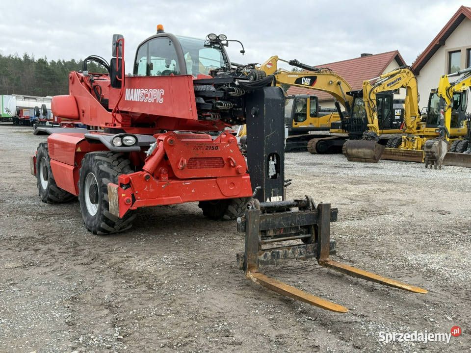 pozostałe Manitou MRT 2150 ROTO Ładowarka pełny VAT świętokrzyskie Widełki sprzedam