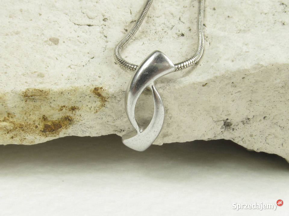 Srebrna asymetryczna zawieszka unikat srebro 925 Katowice sprzedam