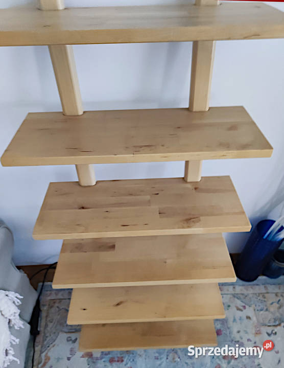 regał wiszący drewniany półki 6 pomorskie Gdańsk