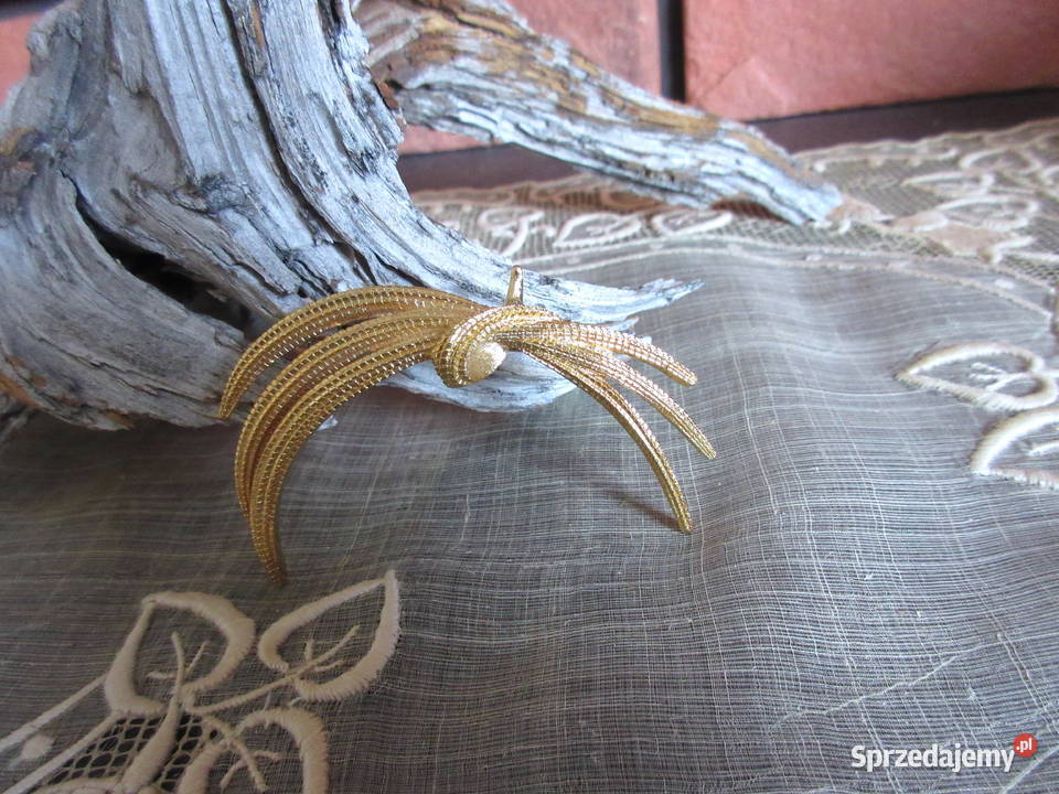 Broszka vintage Monet lata 80 podkarpackie Rzeszów