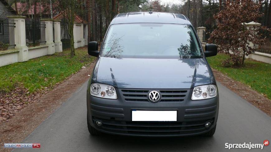 Volkswagen Caddy III Najbogatsza WERSJA bezwypadkowy Warszawa