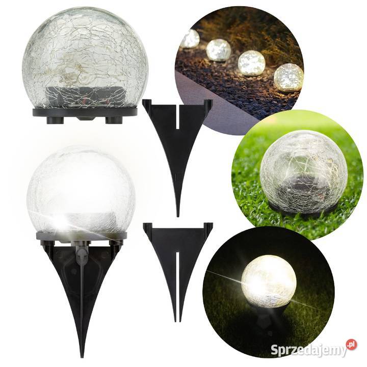 Lampa solarna ogrodowaled kula Biała Podlaska