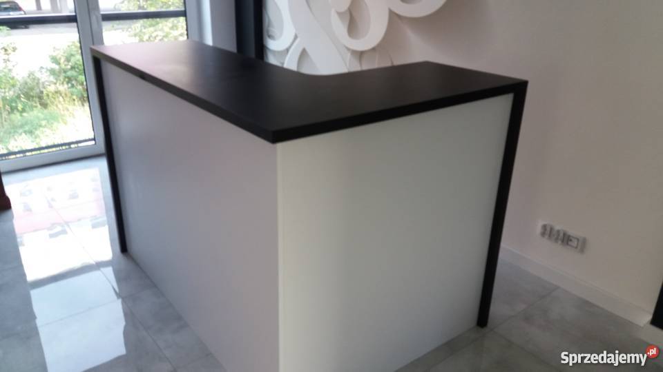 Lada recepcyjna narożna Recepcja Lada sklepowa L Będzin wyposażenie