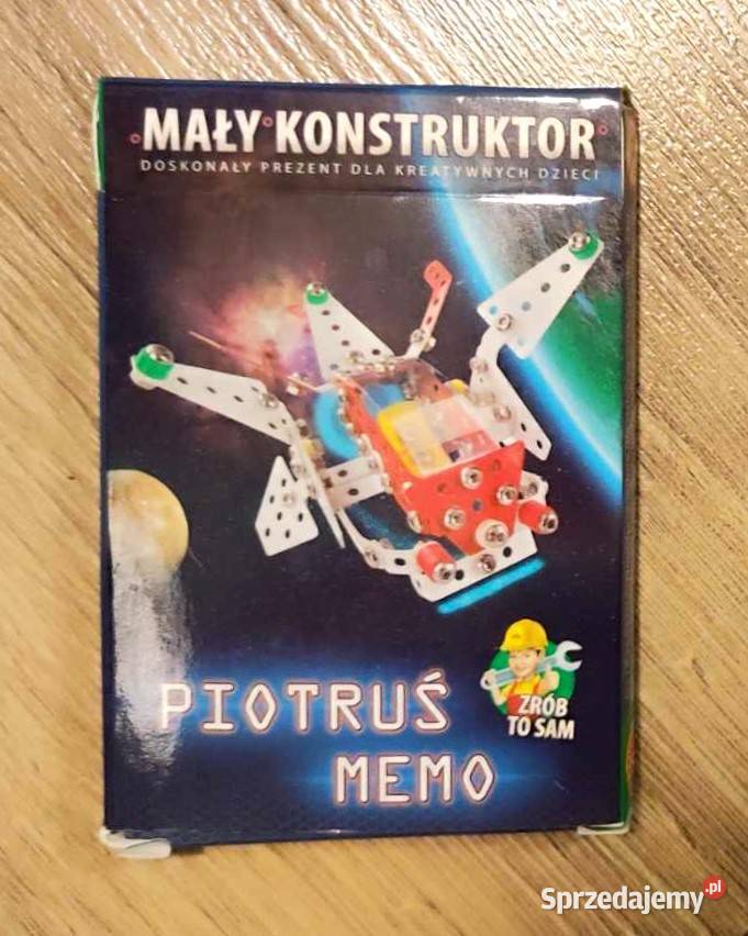 Gra karciana Piotruś Memo Mały Konstruktor kujawsko-pomorskie Ciechocinek