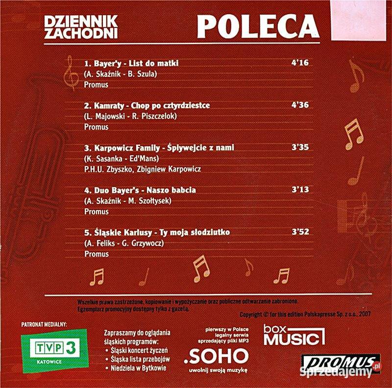REGIONALNA LISTA PRZEBOJÓW część 5 Chorzów